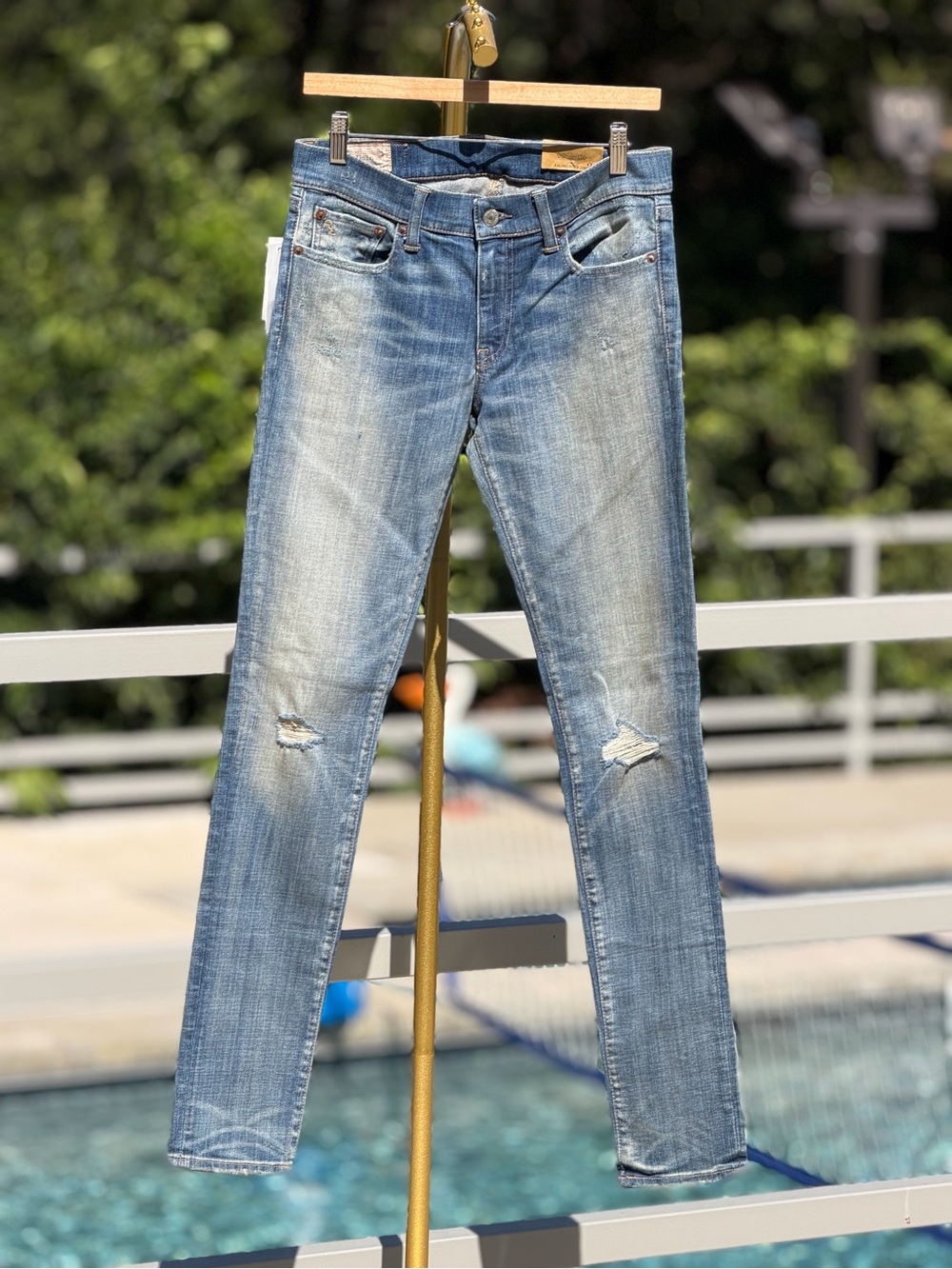 Polo by Ralph Lauren Light Blue Skinny Jeans